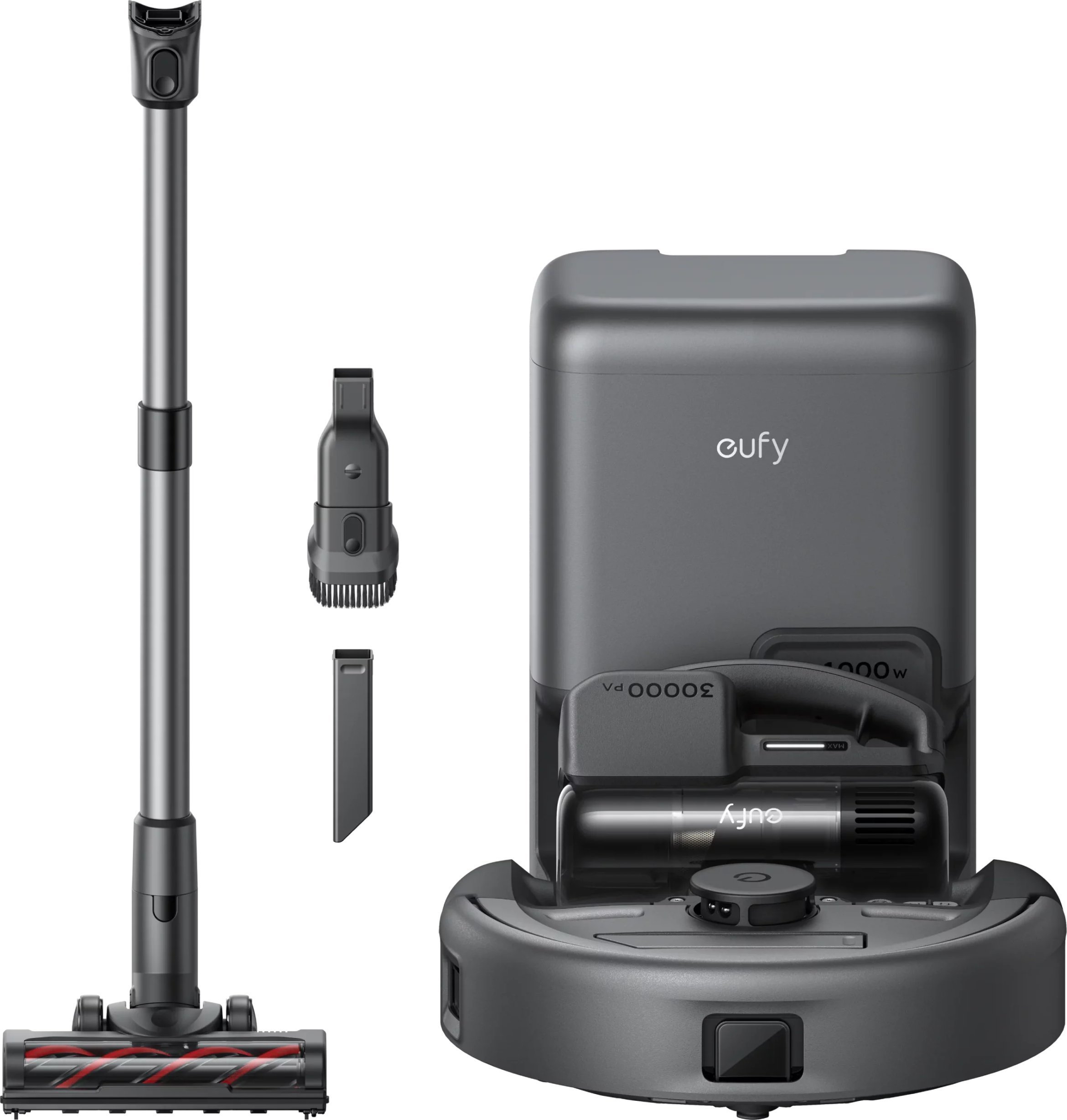 Dulkių siurblys - robotas Eufy 3-in-1 E20, juoda sp.