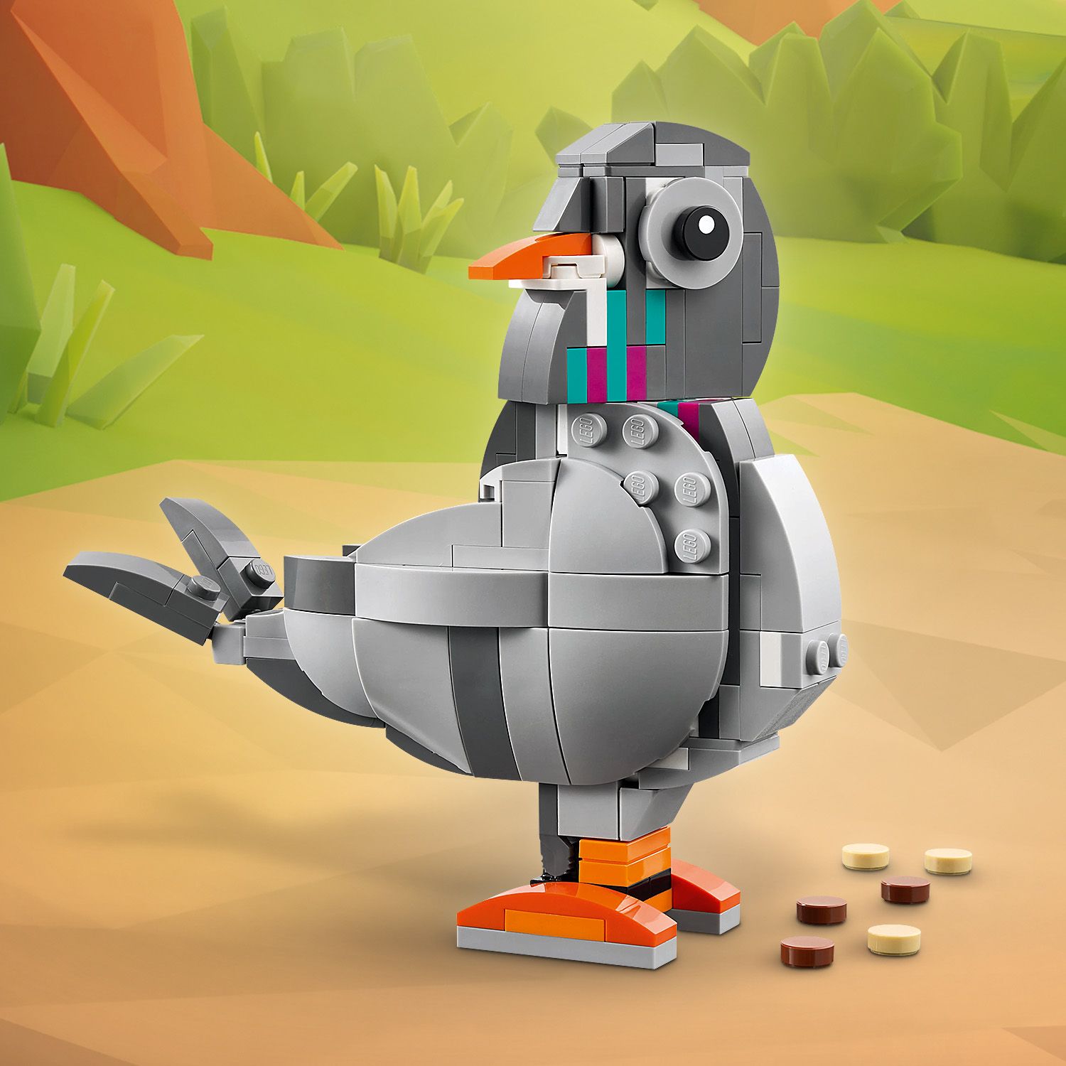 Konstruktorius LEGO® Creator 3in1 Žaisminga katė 31163, 407 vnt