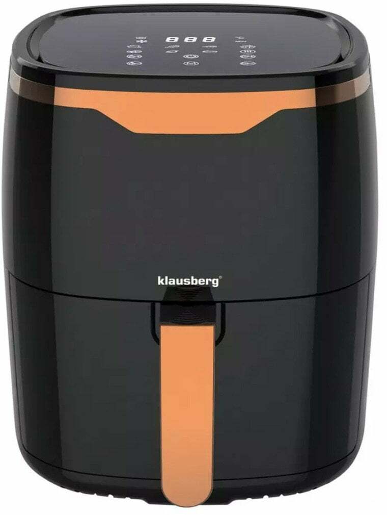 Karšto oro gruzdintuvė Klausberg KB-7599, juoda sp., 1400 W, 4.5 l