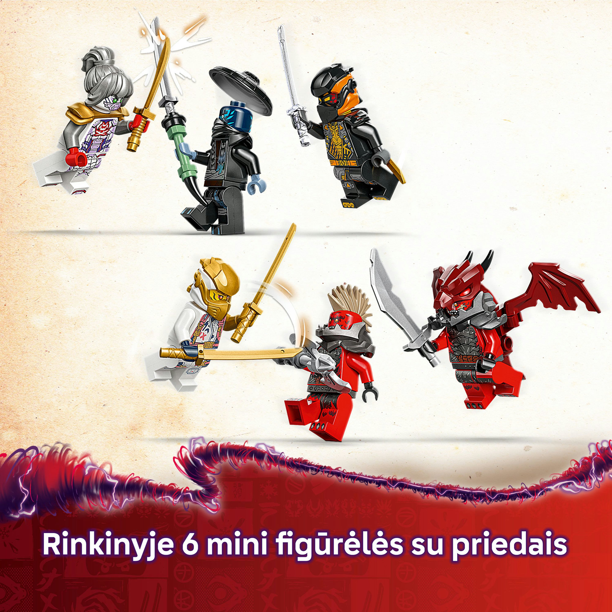 Konstruktorius LEGO® Ninjago Zeino kombinuotasis ultrarobotas