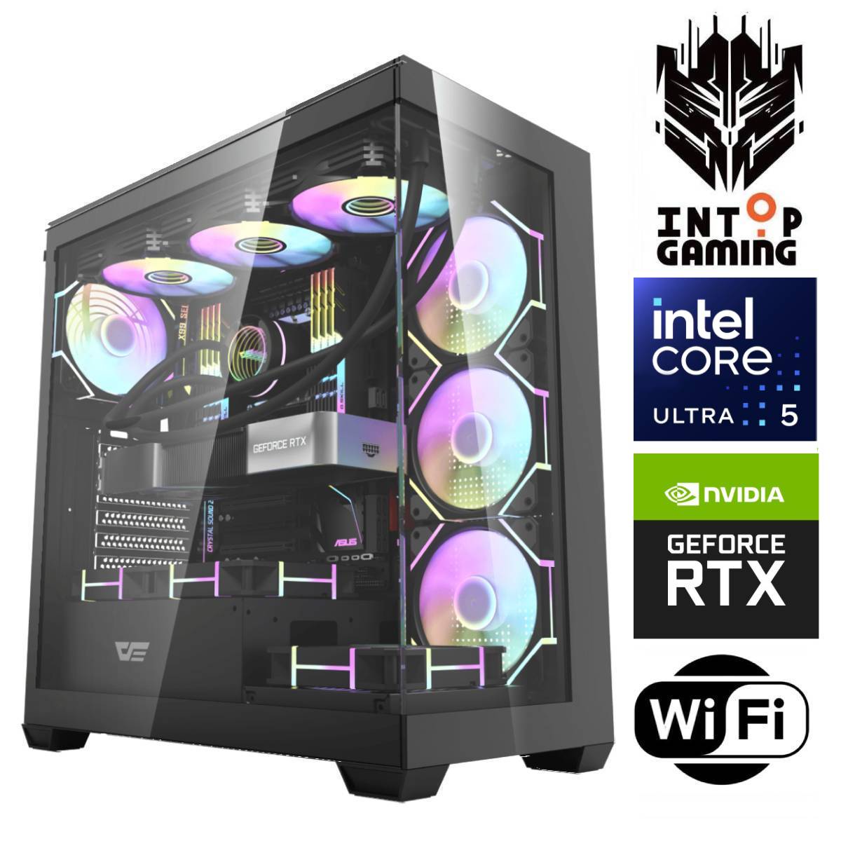 Stacionārs dators Intop RM71366NS Intel Ultra