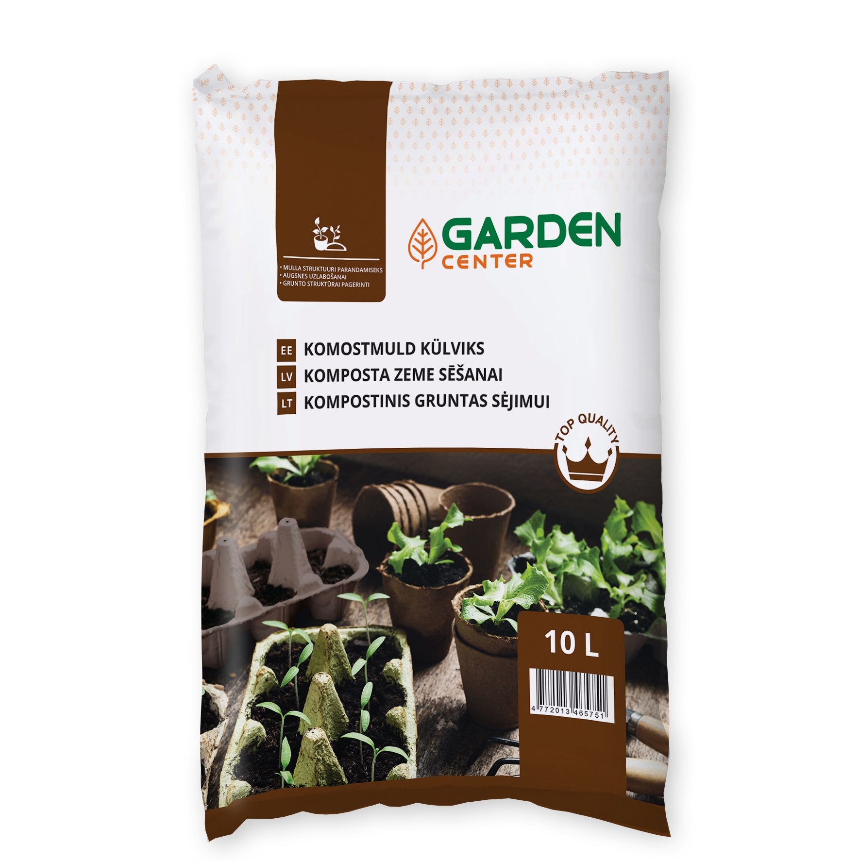 Gruntas, kompostinis sėjimui Garden Center, 10 l - Senukai.lt