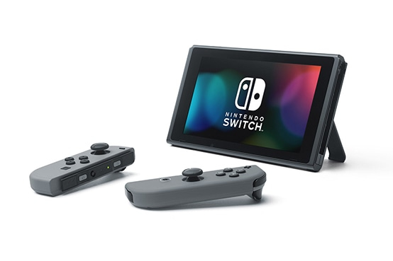 Žaidimų konsolė Nintendo Switch Gray Joy-Con V2, Wi-Fi, 32 GB - 1a.lt