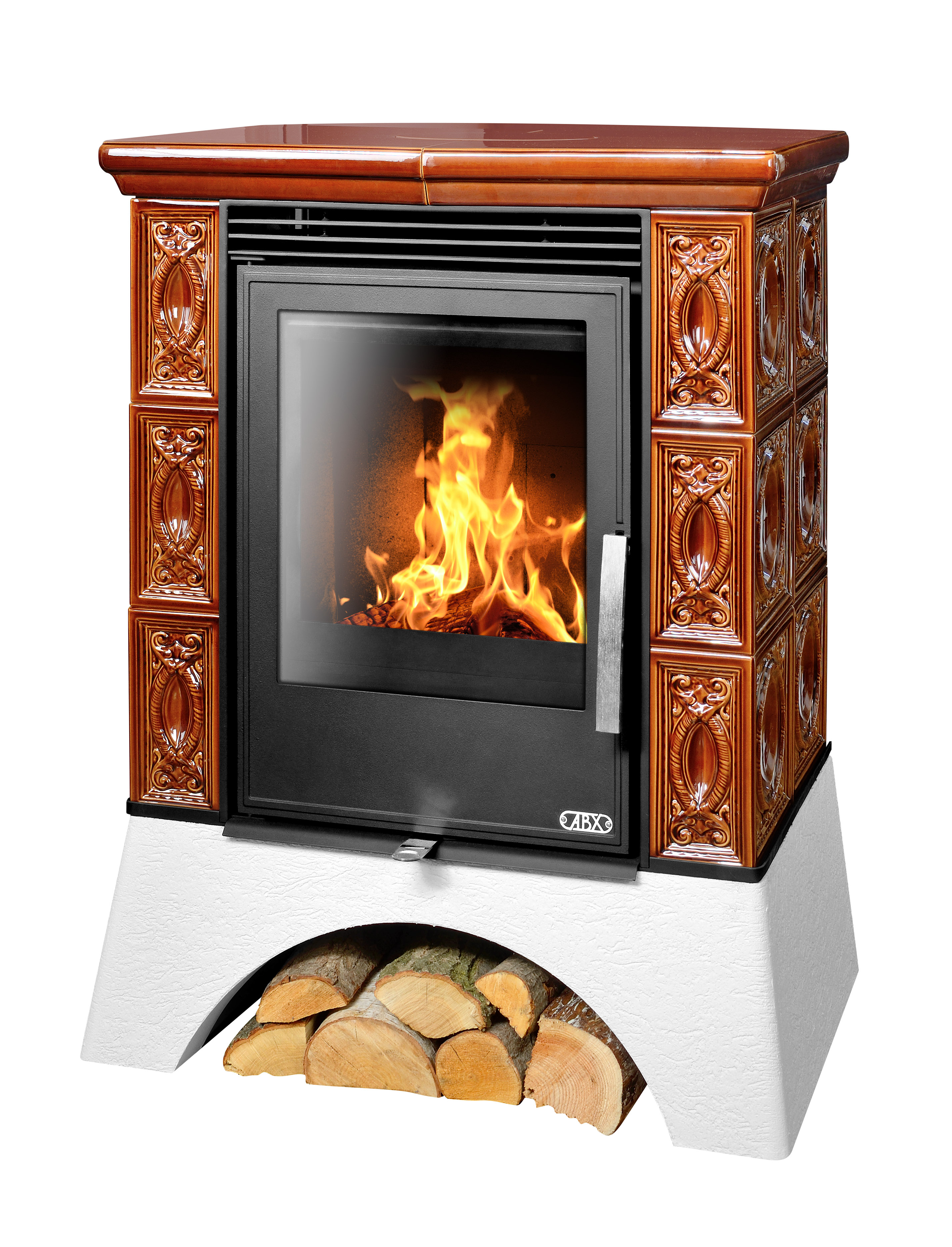 Kietojo kuro krosnelė Abx Helvetia, 7 kW - Senukai.lt