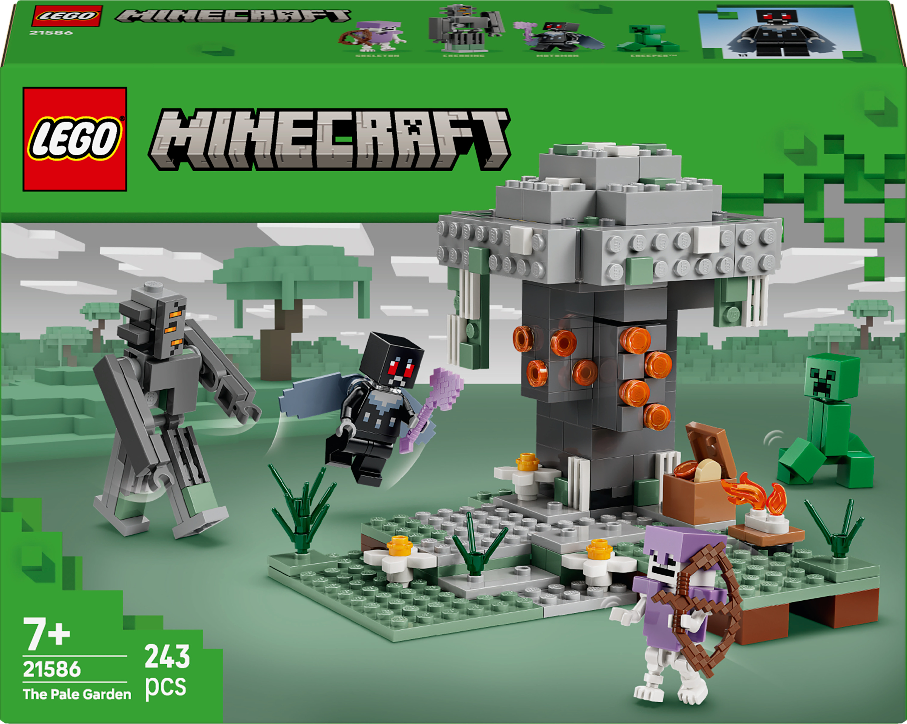 Konstruktorius LEGO® Minecraft Tamsusis mūšis 21246, 584 vnt. - 1a.lt