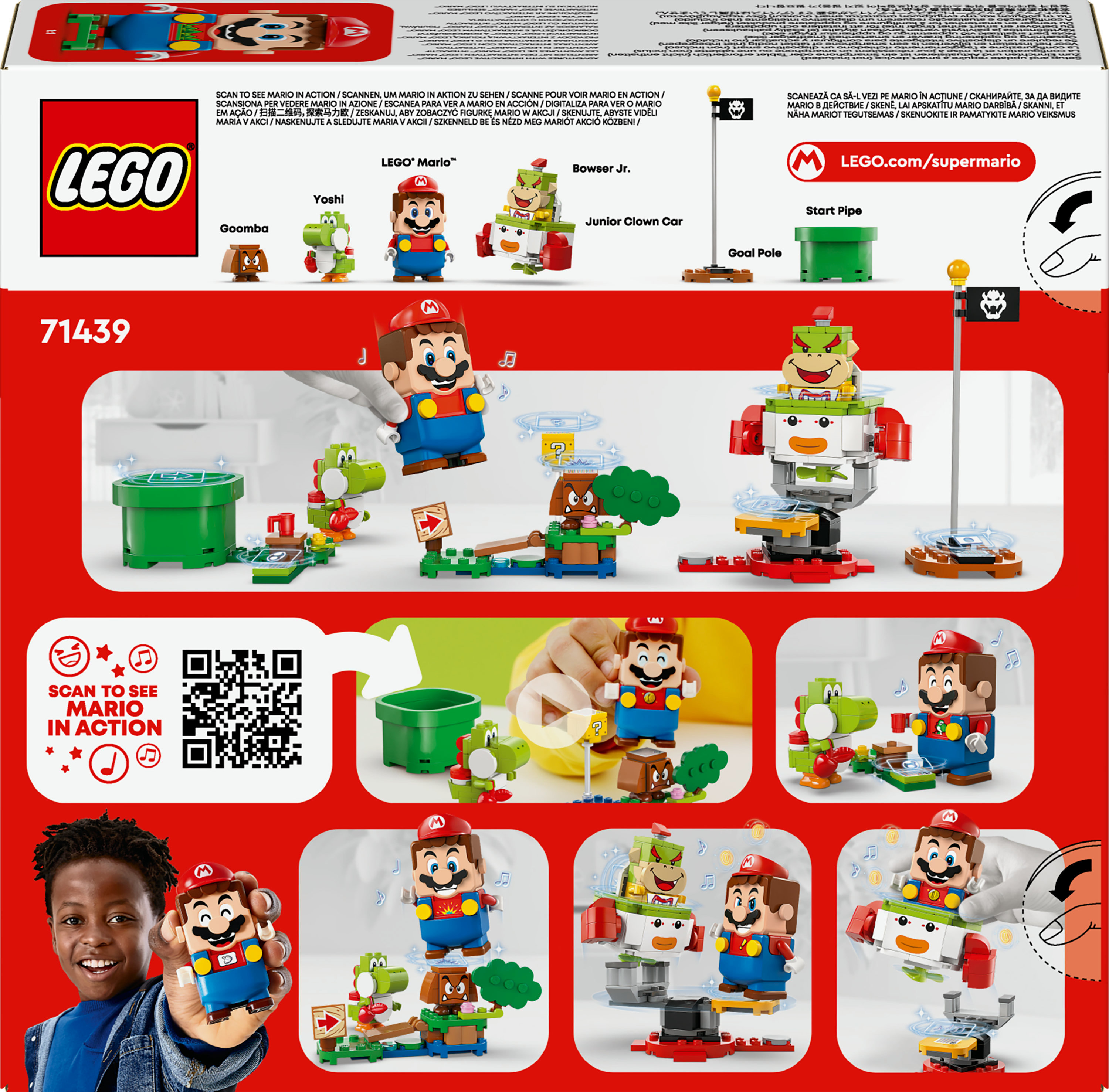 Konstruktorius LEGO® Super Mario™ Nuotykiai su interaktyviu LEGO
