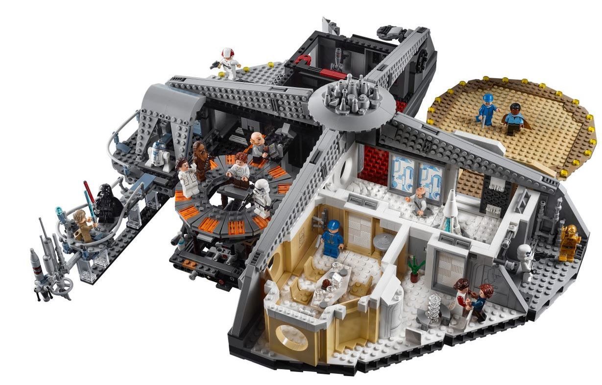 Lego Moc Solid Brix Studios Lego Star Wars Crait HALLMARK Star