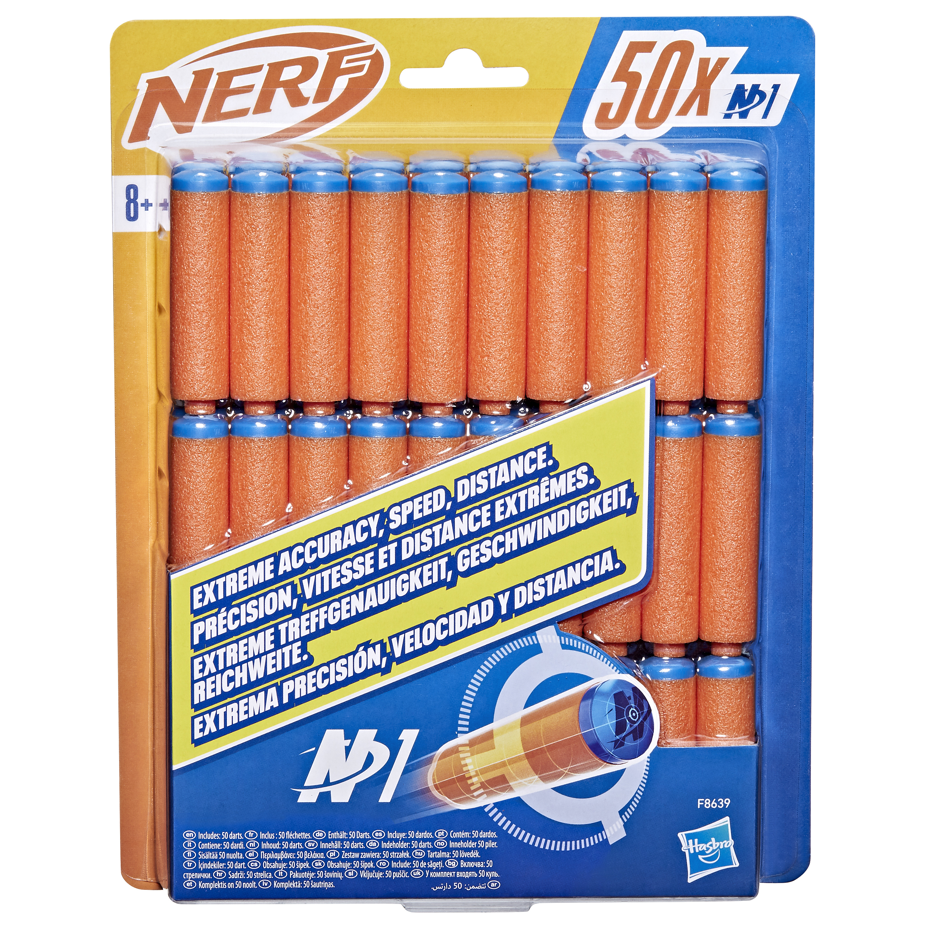 Žaislinės kulkos Hasbro Nerf N Series Oranžinė sp. - Senukai.lt