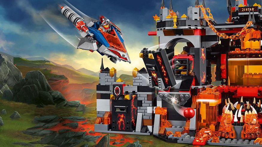 Konstruktorius LEGO® Nexo Knights Jestro's Volcano Lair 70323