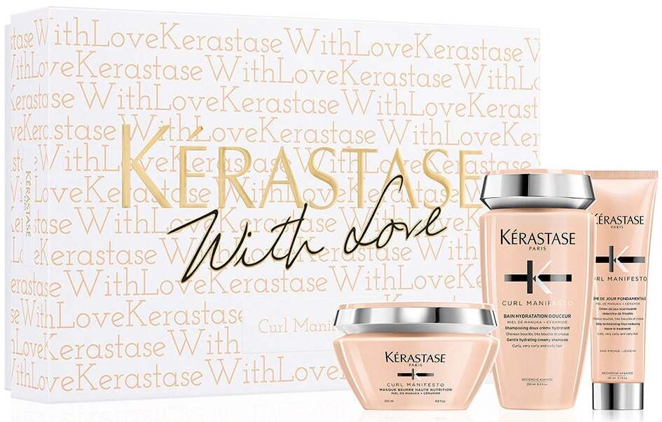 Plaukų priežiūros priemonių rinkinys Kerastase Curl Manifesto Gift