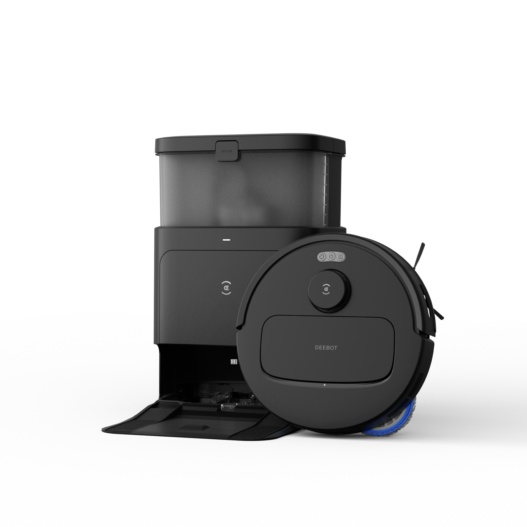 Dulkių siurblys - robotas Ecovacs DEEBOT N30 PRO OMNI, juoda sp.