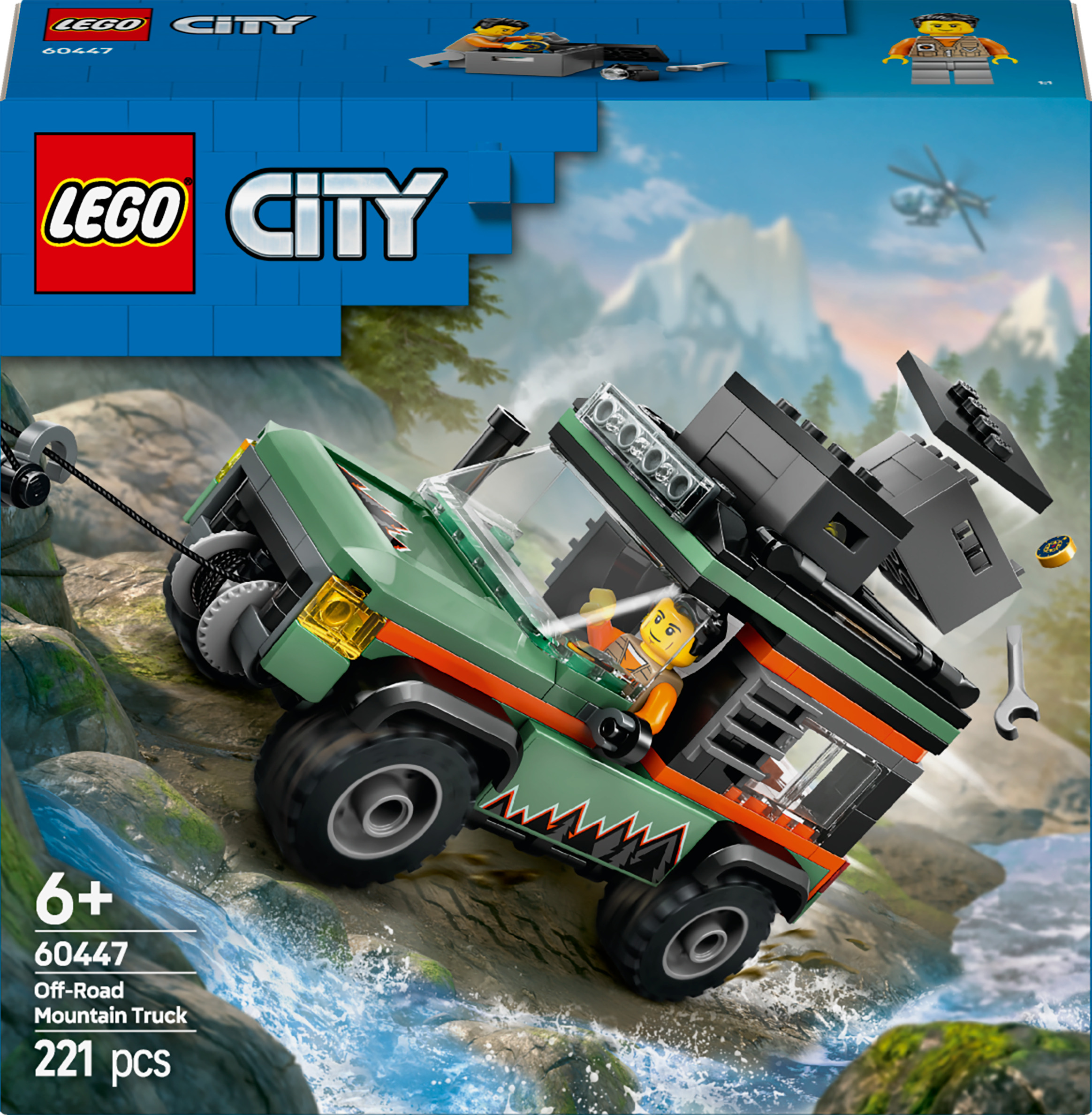その他 ruuu Konstruktorius LEGO® City Off-Road 4x4 kalnų visureigis 60447, 221