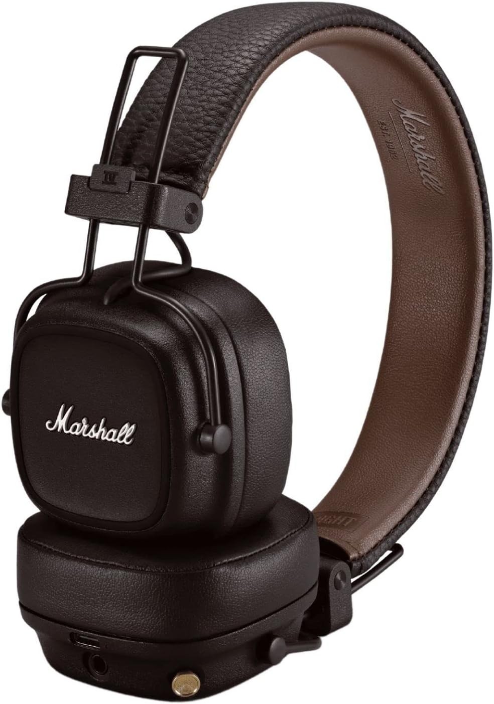 Belaidės ausinės Marshall Major IV, ruda sp. - Senukai.lt