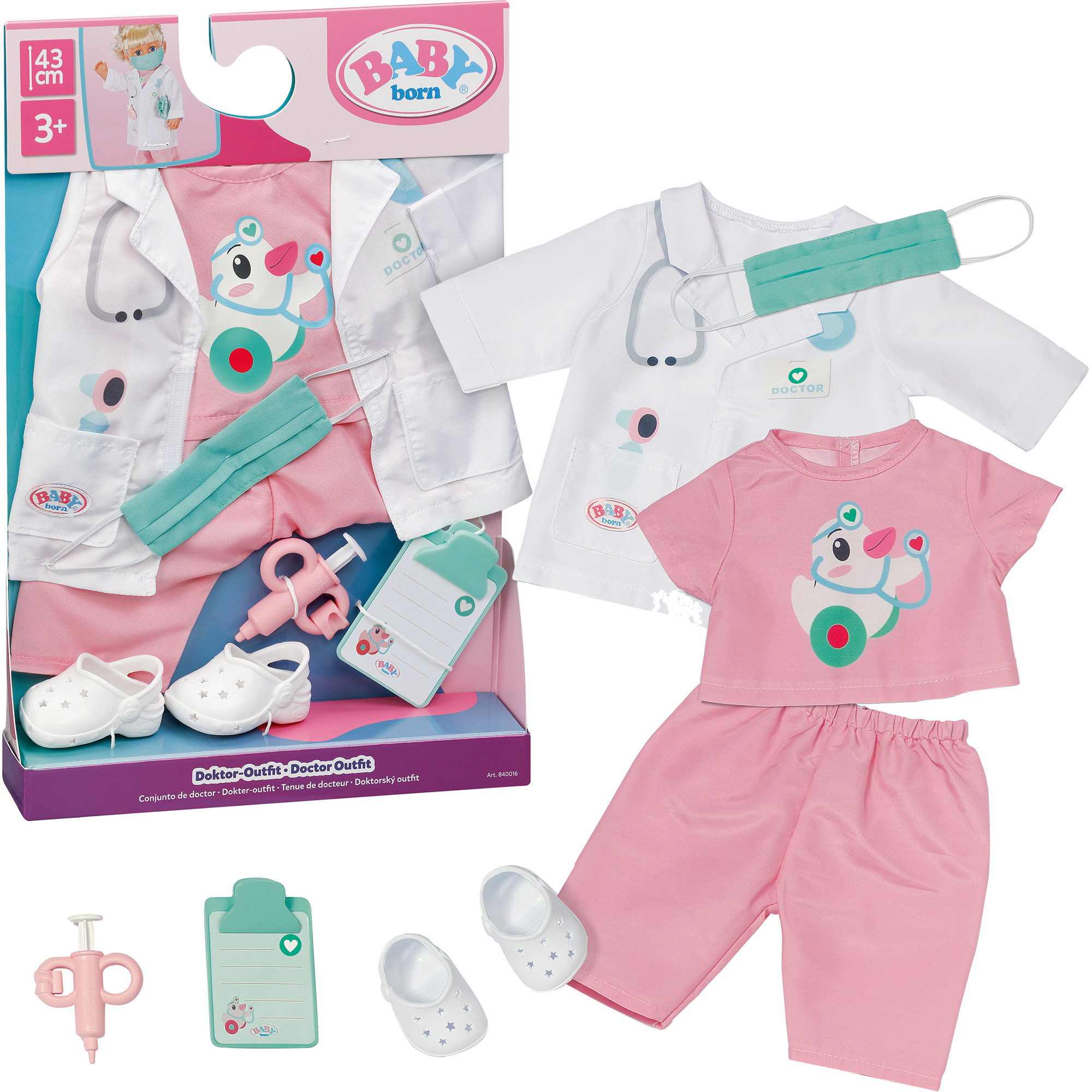 Apģērbu komplekts lellei Zapf Creation Baby