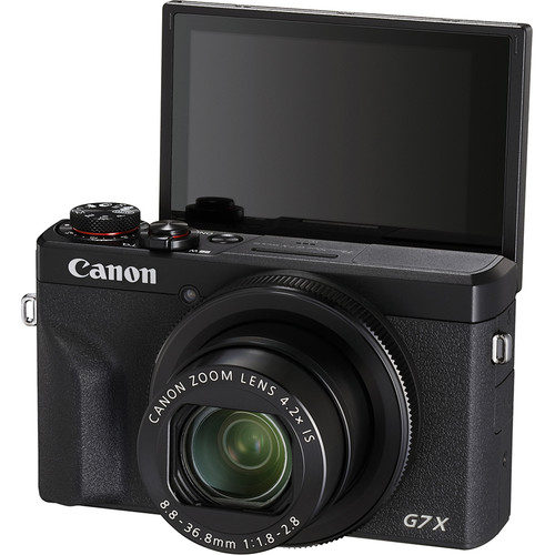 Skaitmeninis fotoaparatas Canon PowerShot G7X Mark III, juoda sp