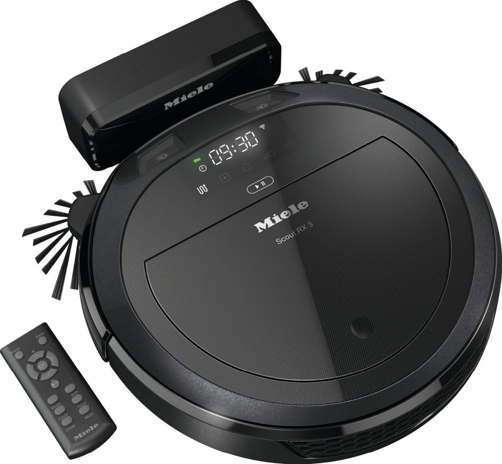 Dulkių siurblys - robotas Miele Scout RX3, juoda sp.
