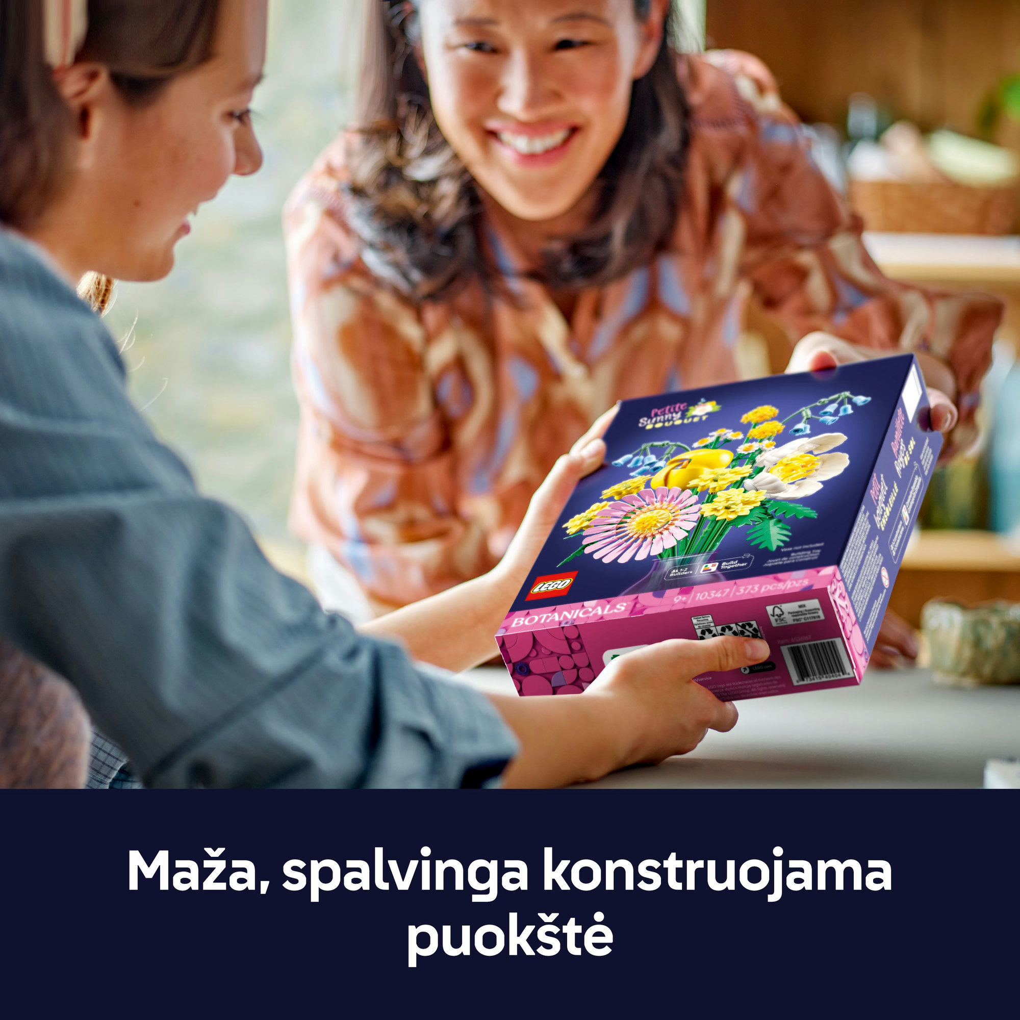 Konstruktorius LEGO® Botanicals Linksma puokštelė 10347, 373 vnt