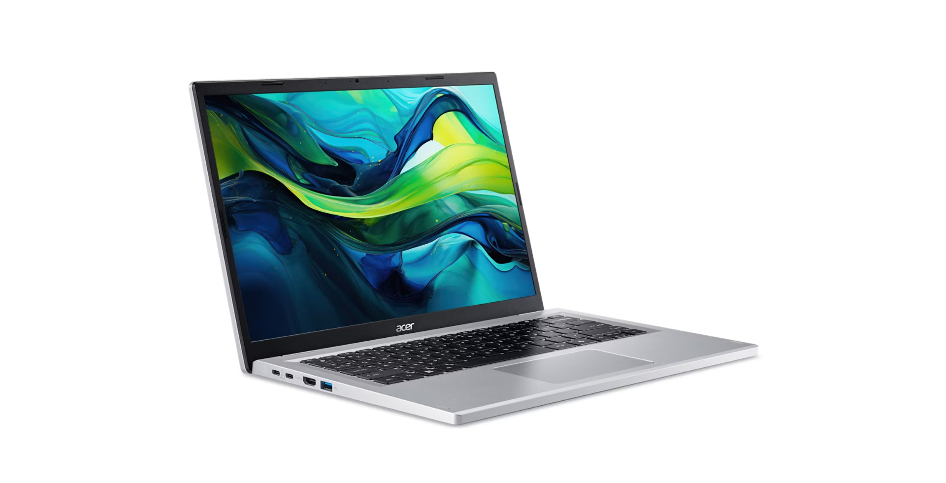Nešiojamas kompiuteris Aspire Aspire Go 14 NX.J3NEH.004, Ryzen™ 5 7520U, 16 GB, 512 GB, 14 ", AMD Radeon™ Graphics, sidabro sp., EN, Windows