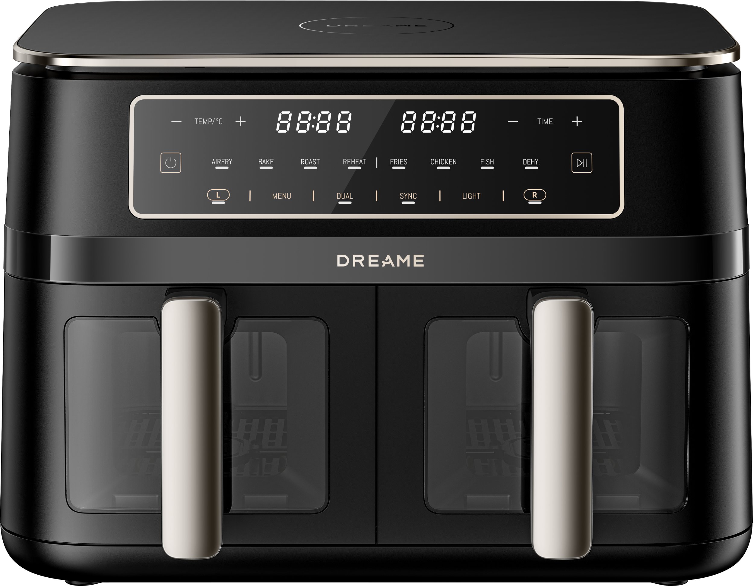Karšto oro gruzdintuvė Dreame Tasti™ DZ30, juoda sp., 3000 W, 11 l