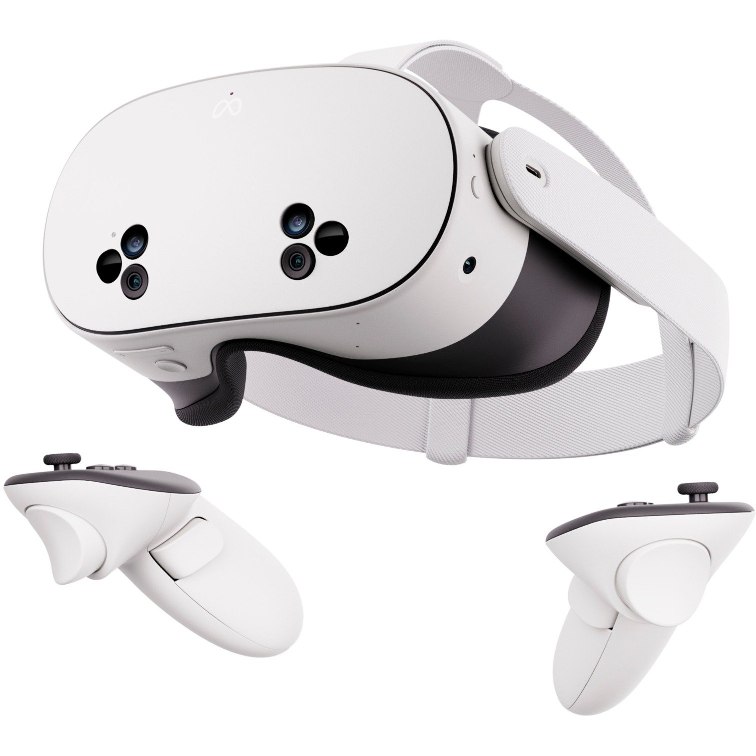 VR akiniai Meta Quest 3S, USB Type C / Bluetooth / Wi-Fi, 256 GB