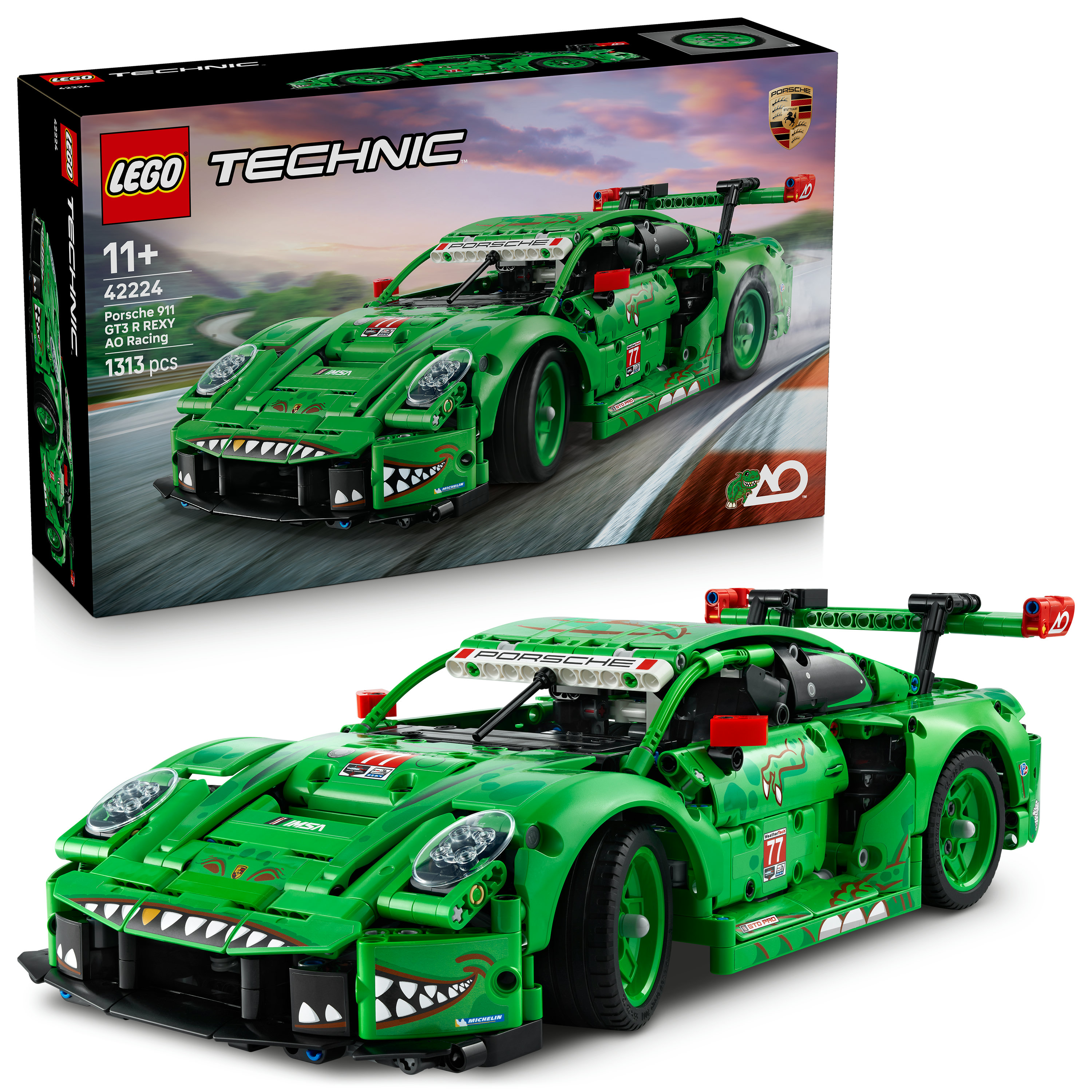 Konstruktorius LEGO® Technic Automobilis „Porsche 911 GT3 R REXY