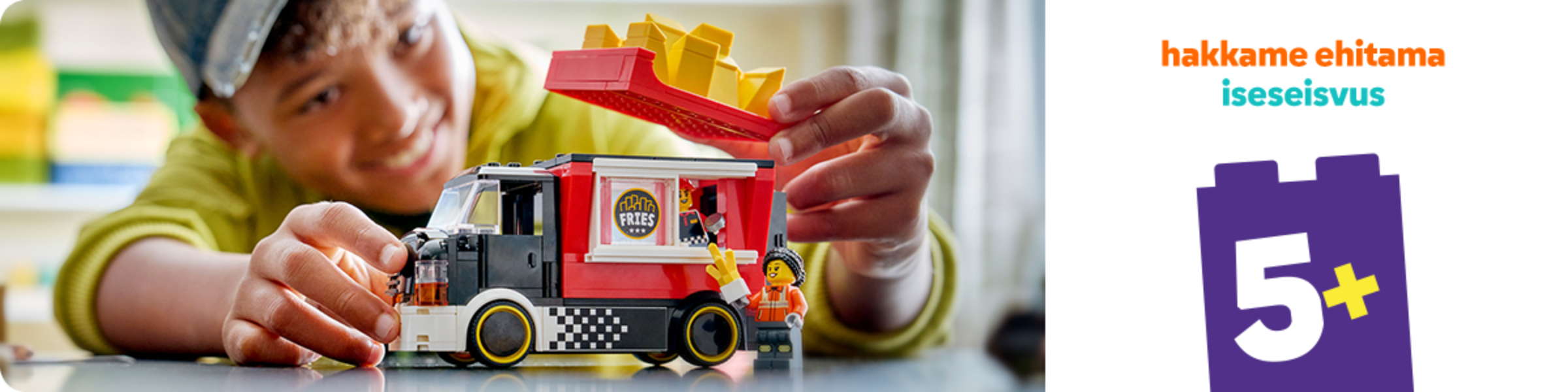 LEGO komplektid lastele alates 5. eluaastast