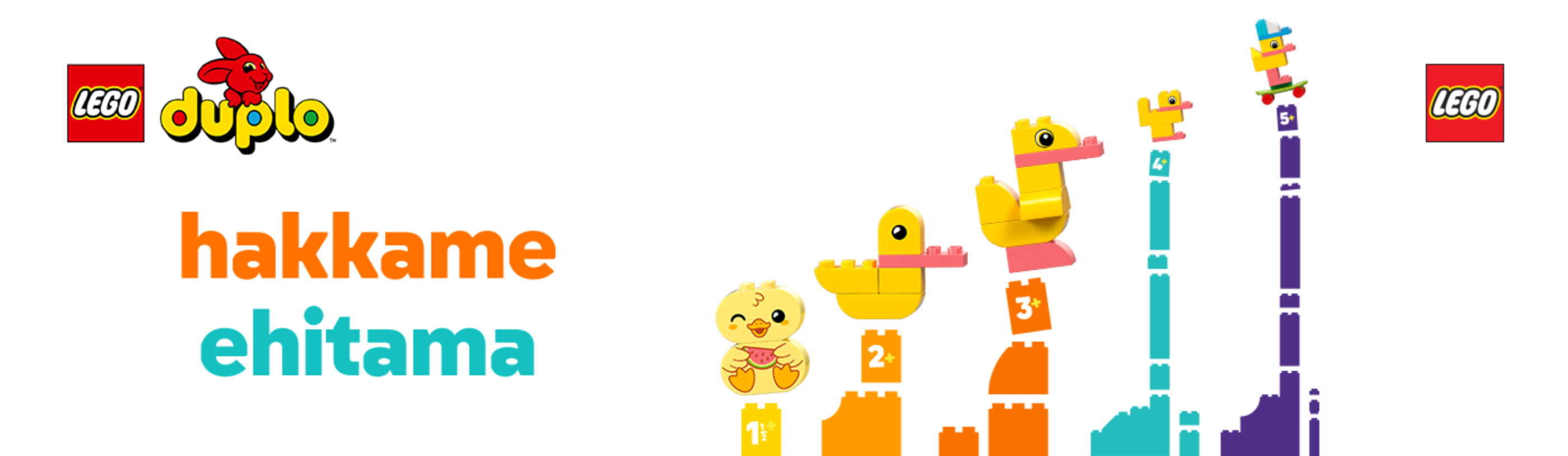 LEGO DUPLO — hakkame ehitama
