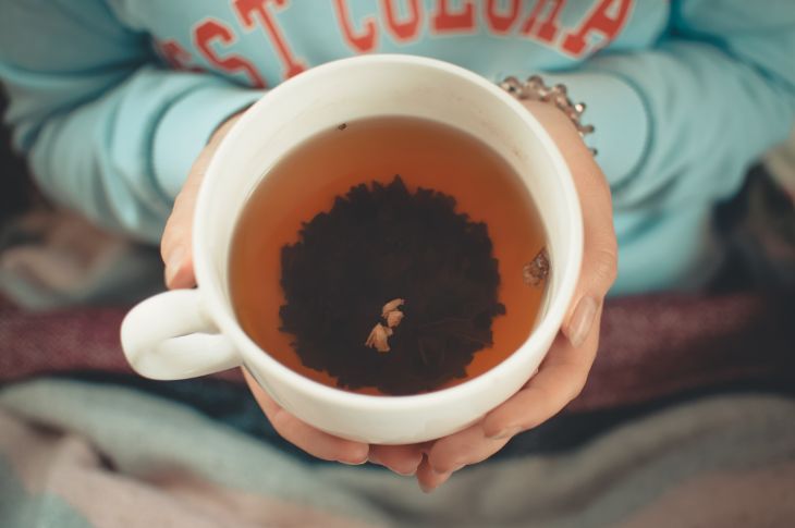 Teepuruga teetass.