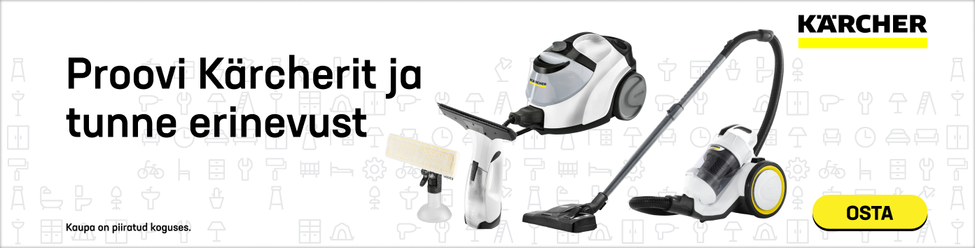 Proovi Kärcherit ja tunne erinevust
