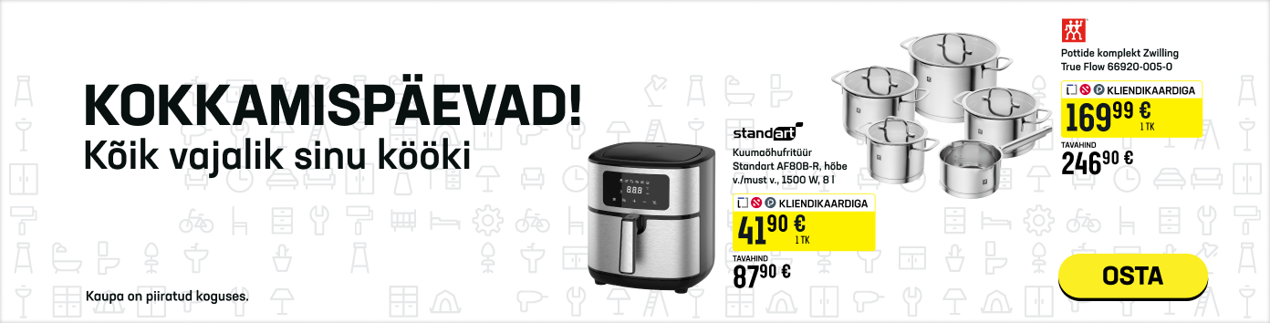 KOKKAMISPÄEVAD! Kõik vajalik sinu kööki