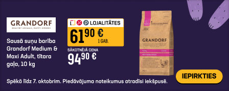 Sausā suņu barība Grandorf Medium & Maxi Adult, tītara gaļa, 10 kg