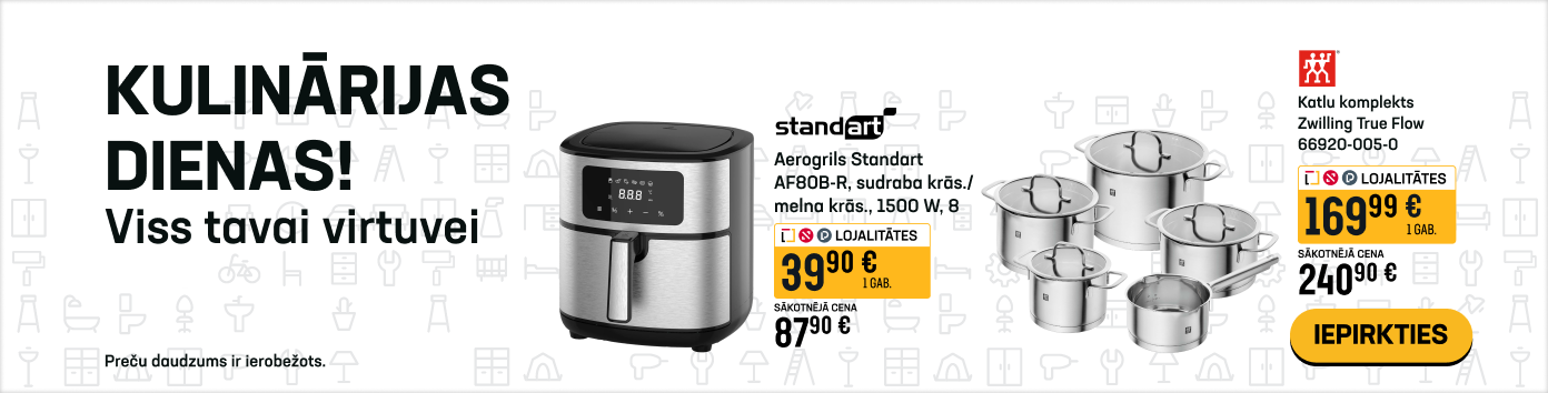 KULINĀRIJAS DIENAS! Viss tavai virtuvei