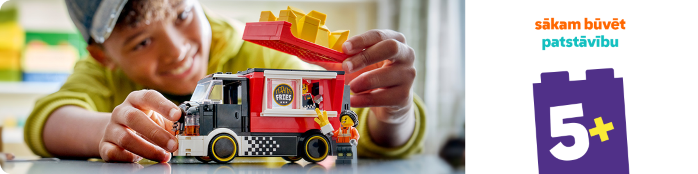 LEGO komplekti bērniem no 5 gadu vecuma