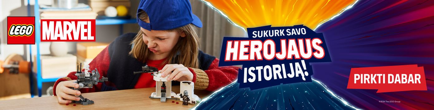 Sukurk savo herojaus istoriją!