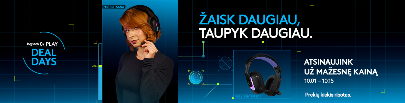 Žaisk daugiau, taupyk daugiau