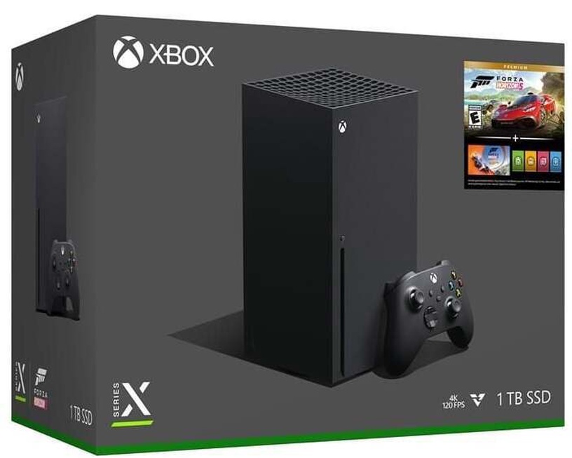 Mängu arvuti Microsoft XBOX Series X + Forza Horizon 5 Ultimate Edition, 1 TB