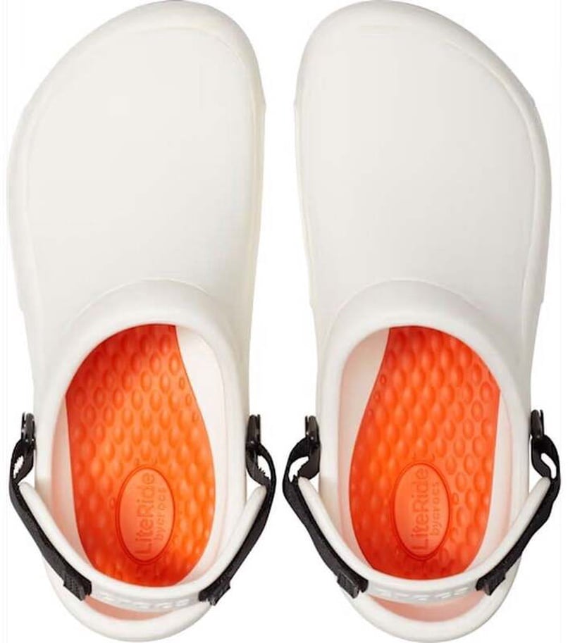 Шлепанцы Crocs Bistro Pro Literide Clog 205669-100, белый, 46 - 47