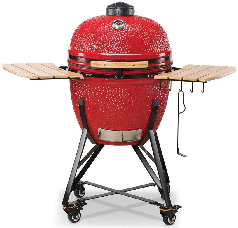 Grill Kamado Bono Media, punane, 52 cm