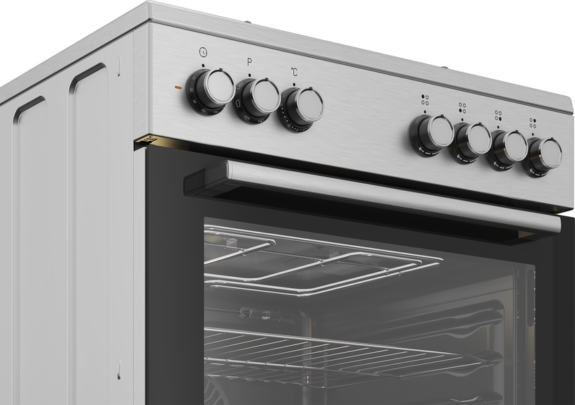 Gaasipliit elektriahjuga Beko FBE62130GXDN
