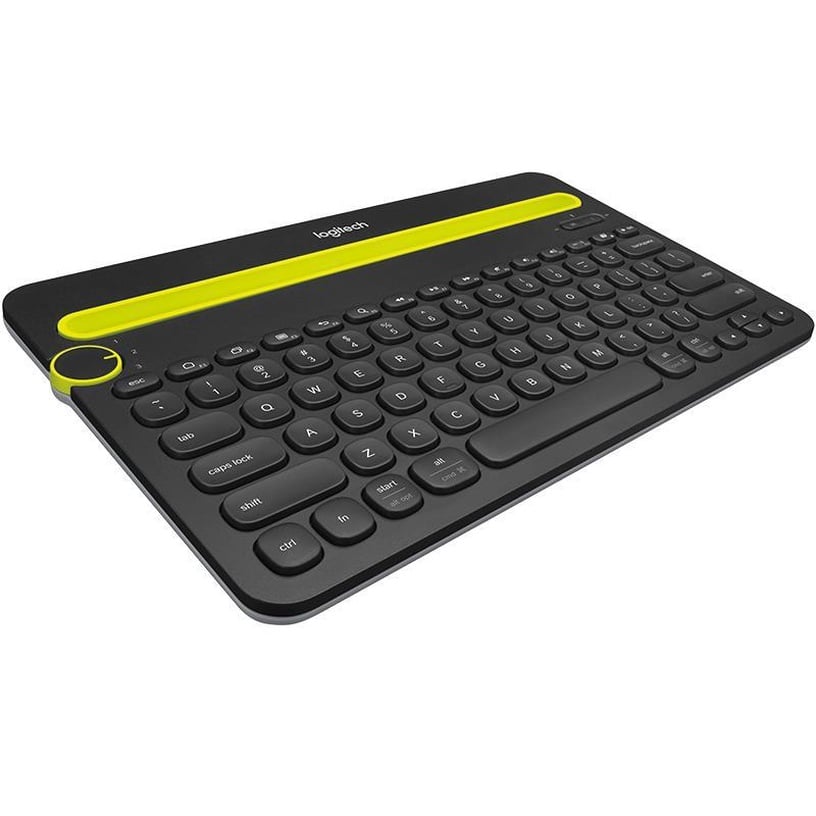 Klaviatūra Logitech K480, EN/RU, melna, bezvadu