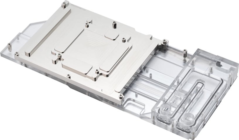 Водный блок Phanteks Glacier G40 RTX 4090 Gigabyte, 29.2 см, прозрачный/серебристый
