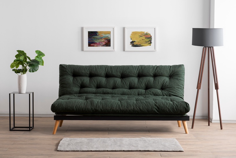 Диван-кровать Atelier Del Sofa Saki, зеленый, 185 x 82 см x 92 см