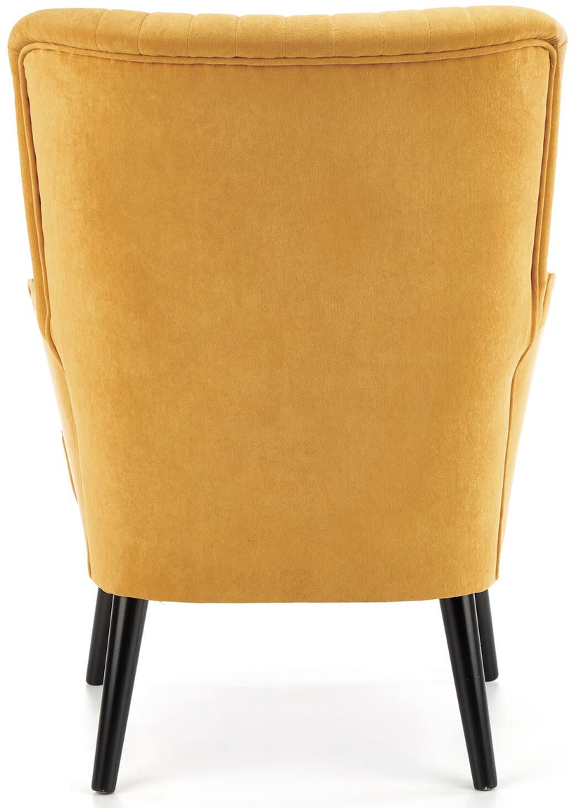 Tugitool Delgado Mustard, 75 cm x 70 cm x 100 cm (defekti/puudusega kaup)