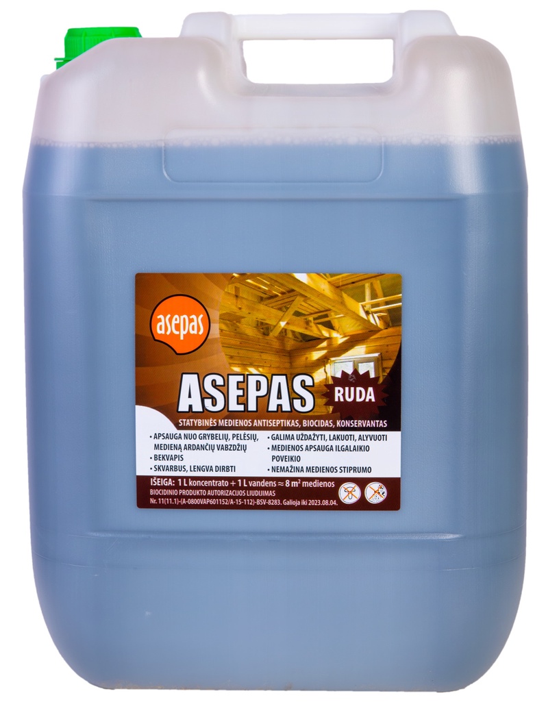 Антисептик Asepas, коричневый, 20 l