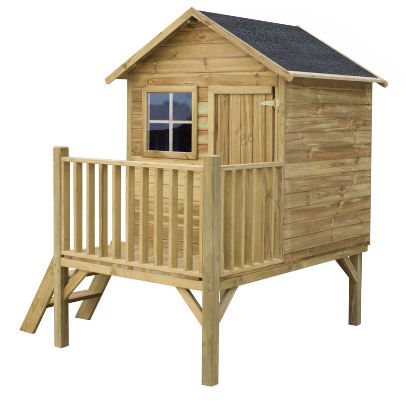 Puidust maja lastele "Rohutirts" 4IQ, 1.34 m²