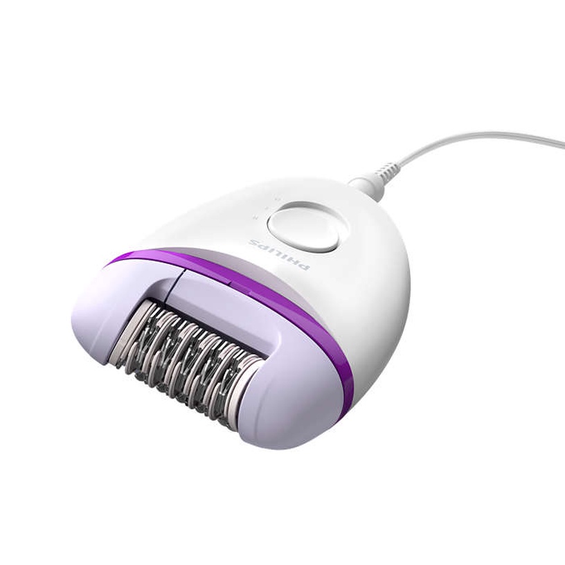 Epilaator Philips Satinelle Essential BRE225/00, valge/violetne