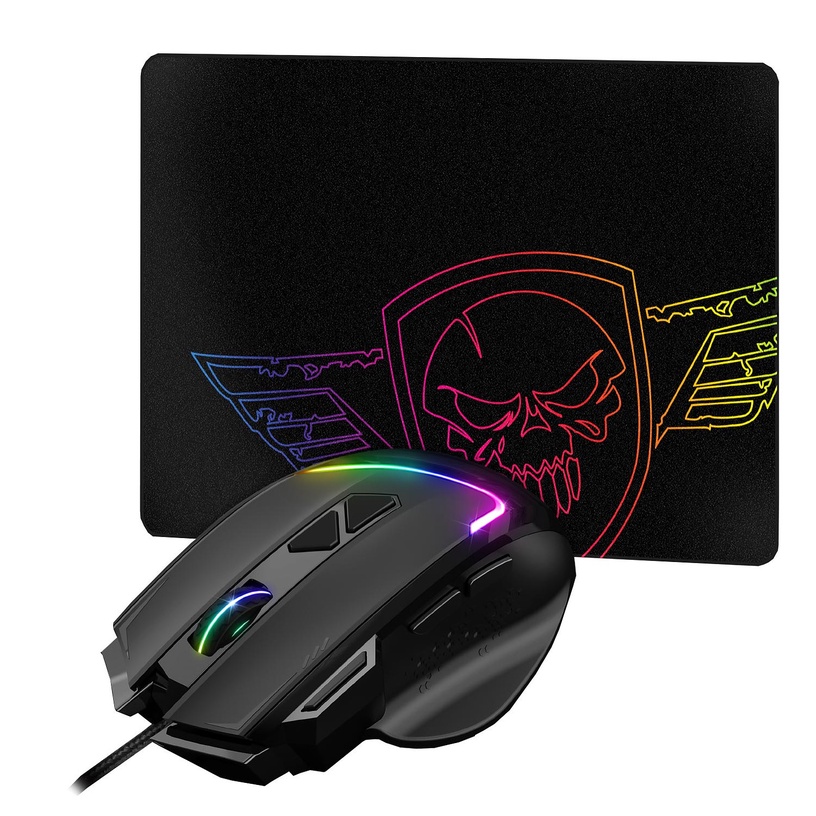 Mänguhiire ja mattide komplekt Spirit Of Gamer PRO-M3, must