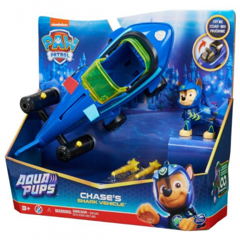 Basseini mänguvahend Paw Patrol Aqua Pups Chase, sinine