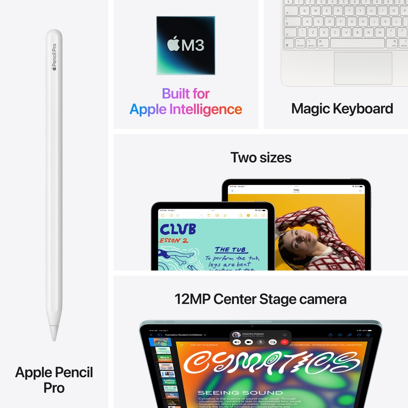Tahvelarvuti Apple iPad Air M3 Wi-Fi + Cellular, 13", 8GB/512GB, 5G, space grey
