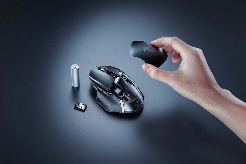 Juhtmeta mänguhiir Razer Basilisk V3 X HyperSpeed, bluetooth, must